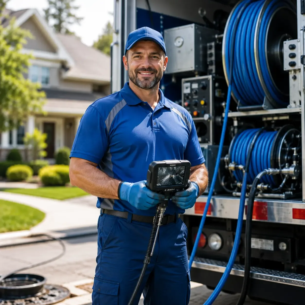 Local outdoor drain cleaning specialists in Lytle, TX